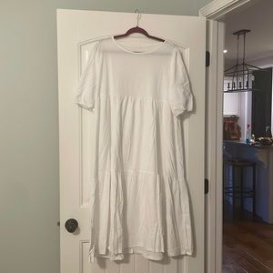 White prairie dress